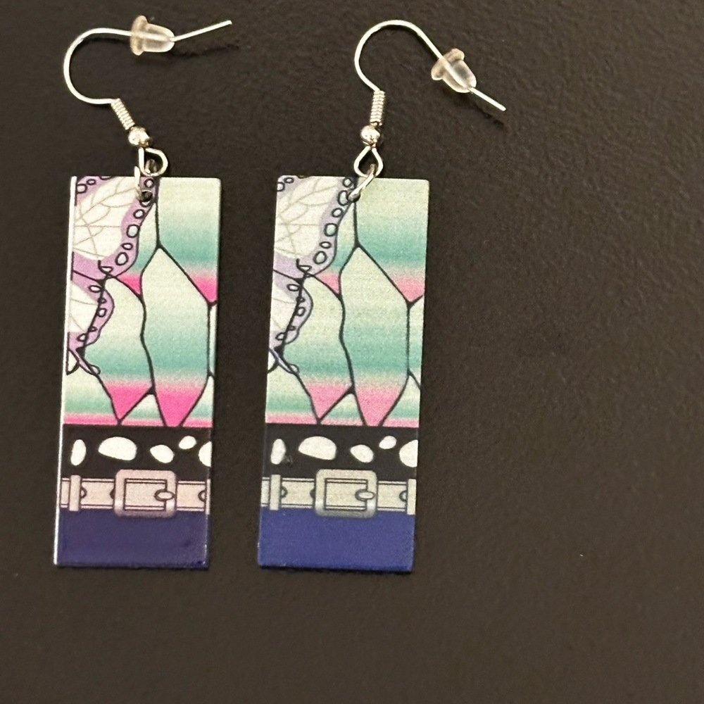 Shinobu Demon Slayer Earrings